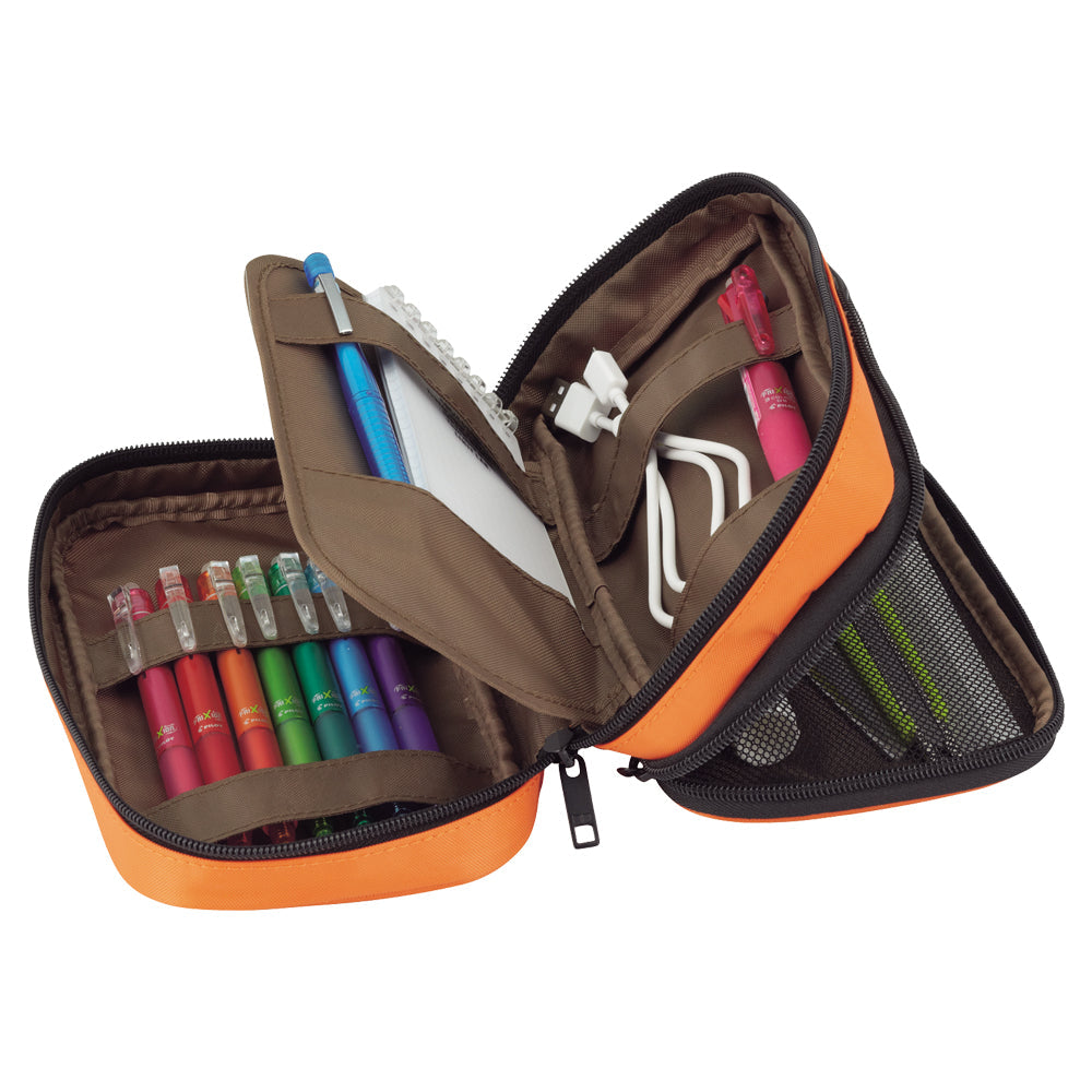 Lihit Lab Teffa Pen Case - Book Style - Double Zipper