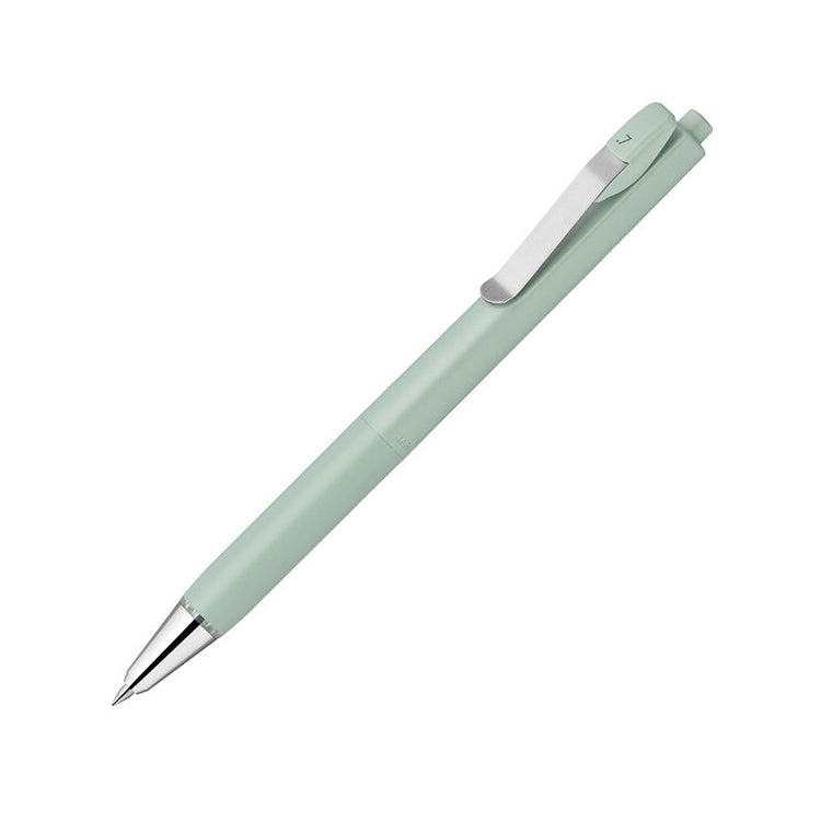 Zebra Blen U Oil-based Ballpoint Pen - 0. mm - Black Ink - Mint Green