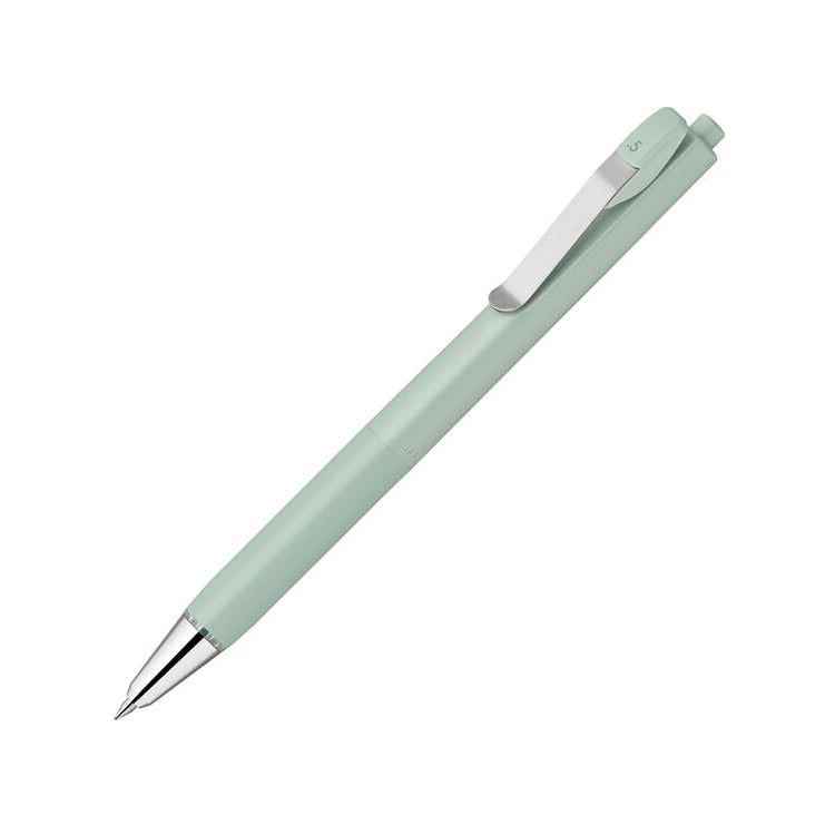 Zebra Blen U Oil-based Ballpoint Pen - 0.5 mm - Black Ink - Mint Green