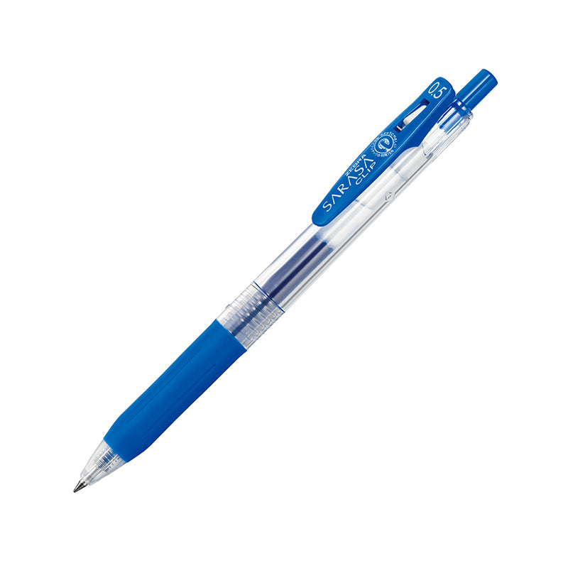 Zebra Sarasa Clip Gel Pen - 20 Colors - 0.5 mm - Cobalt Blue