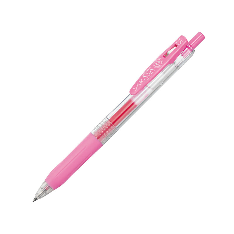 Zebra Sarasa Clip Gel Pen - 20 Colors - 0.5 mm - Light Pink