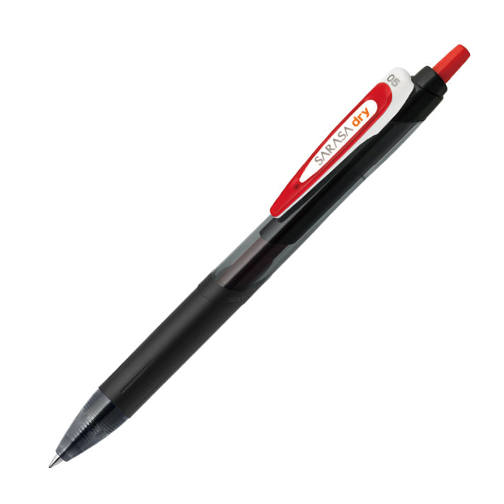 Zebra Sarasa Dry Gel Pen - 0.5 mm - Red - Fast Dry