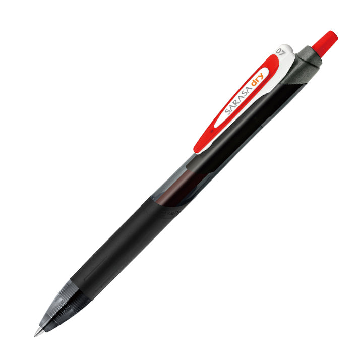 Zebra Sarasa Dry Gel Pen - 0.7 mm - Red - Fast Dry
