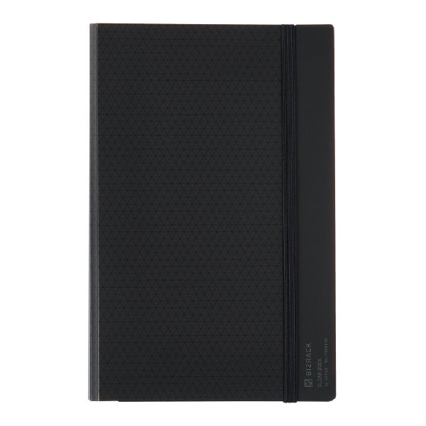 Kokuyo BIZRACK A4 Paper Folder - A5 Portable - 1 Holder & 10 Pockets - Brown Black