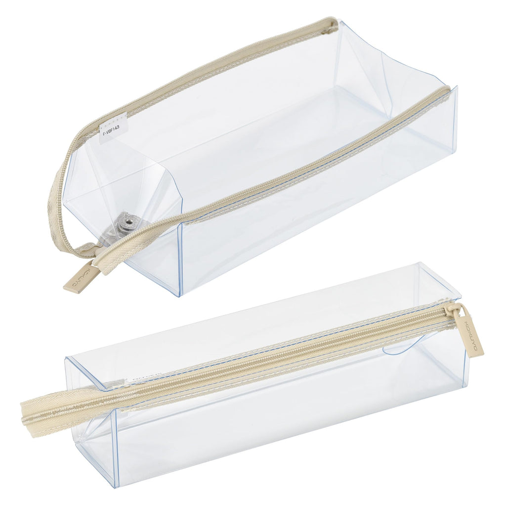 Kokuyo C2 Clear Pen Case - Latte Beige