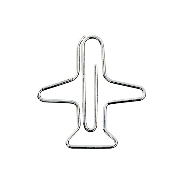 Midori D-Clip Nano Paper Clip - Plane Pattern