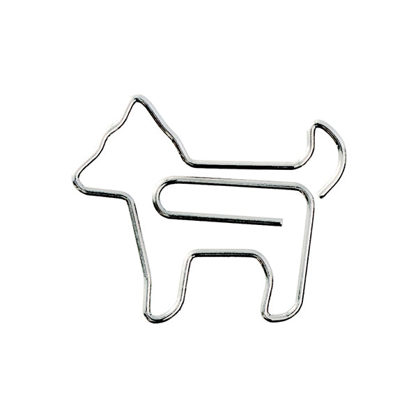 Midori D-Clip Paper Clip - Dog Pattern