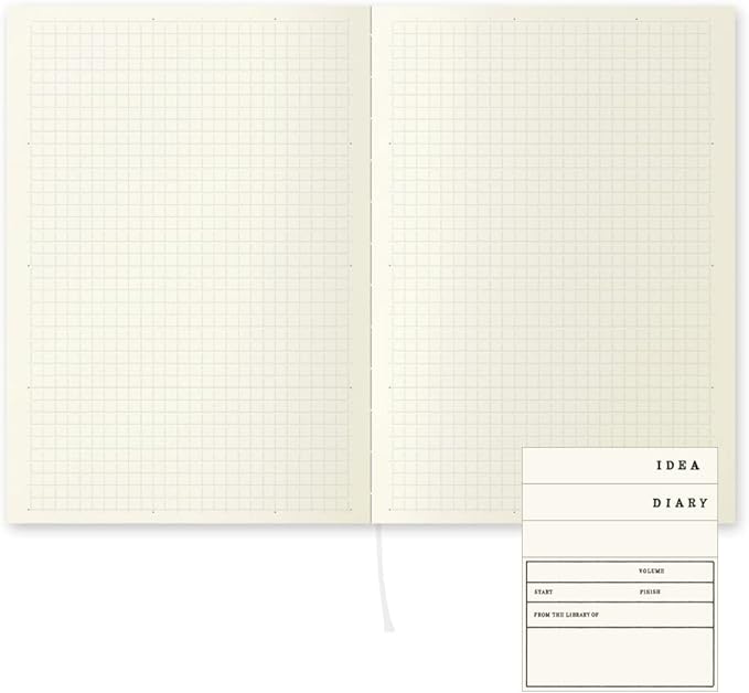 Midori MD Notebook - 5 mm Grid - A5 - New Version