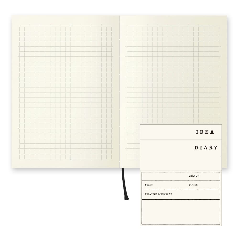 Midori MD Notebook - 5 mm Grid - A6 - New Version