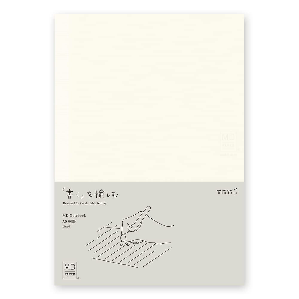 Midori MD Notebook - 7 mm Lined - A5