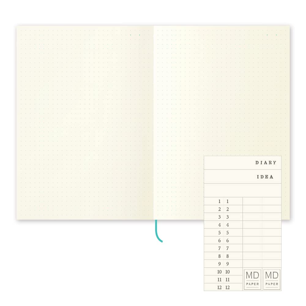 Midori MD Notebook - Dot Grid - A5 - New Version