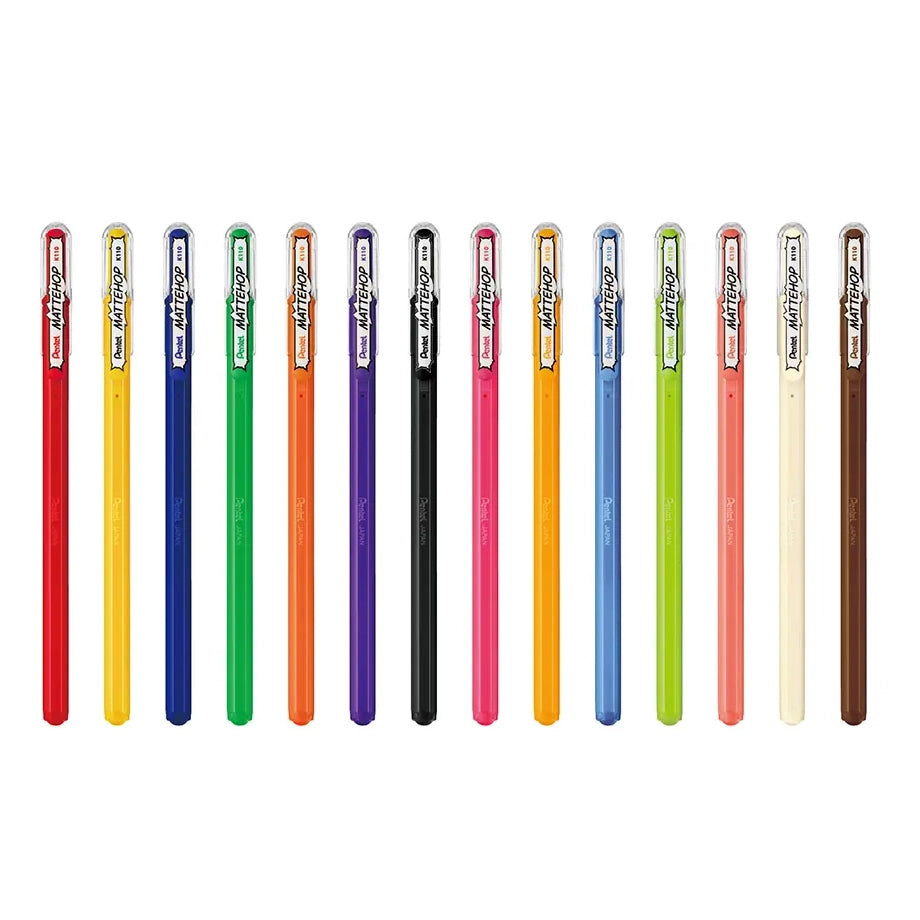 Pentel Matte Hop Ballpoint Gel Pen - 1.0 mm