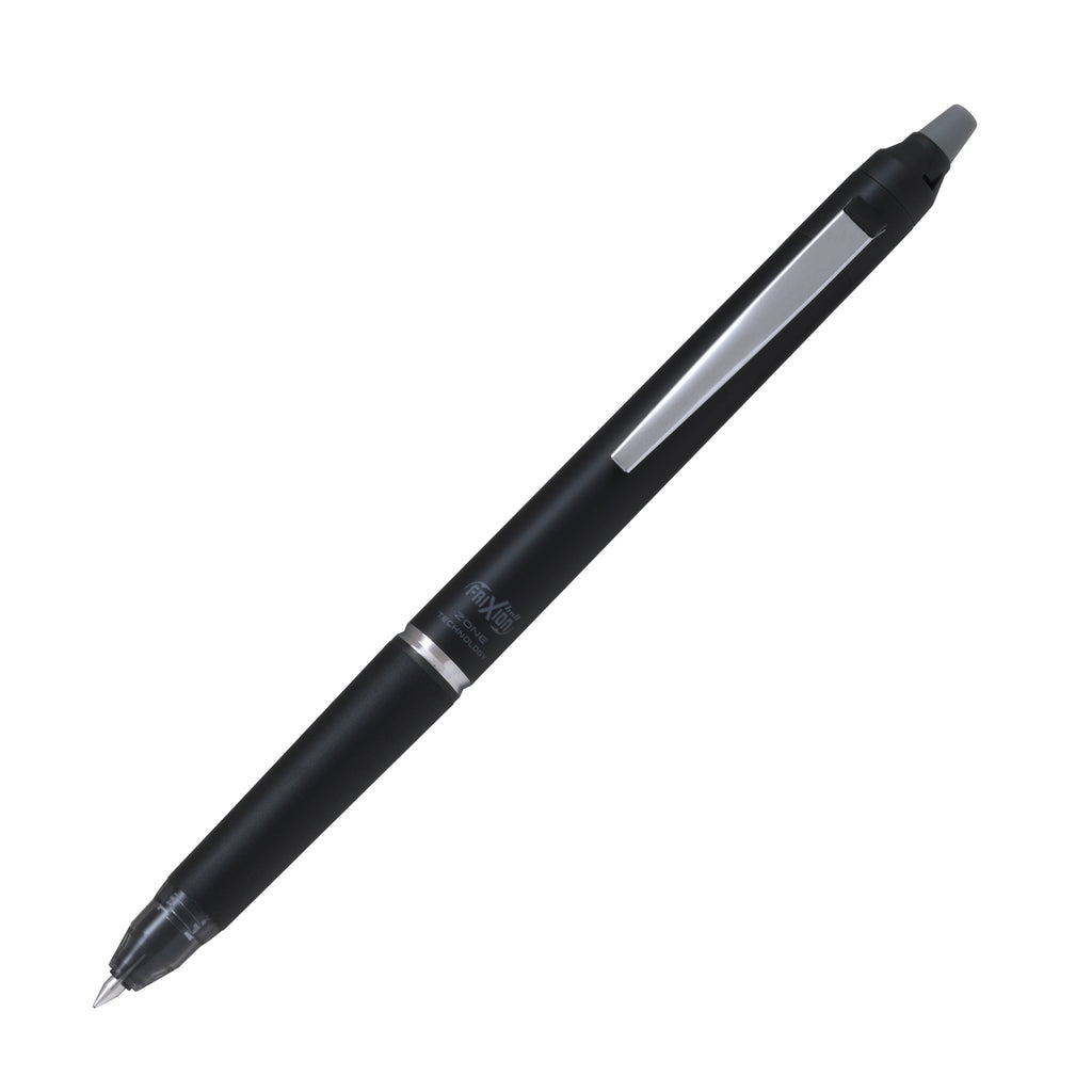 Pilot FriXion Ball Knock Zone 0.5 mm Black Ink Gel Pen - Erasable - New - All Time Black