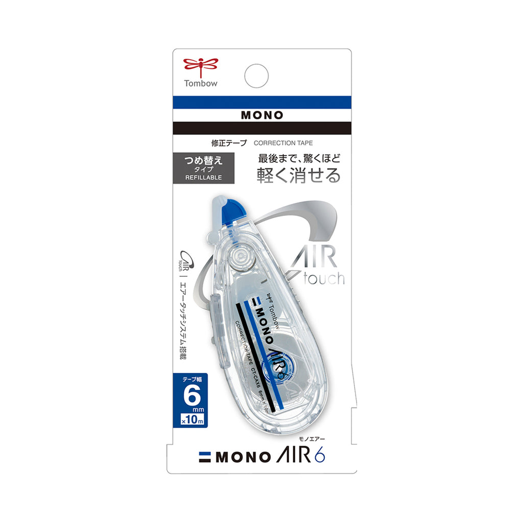 Tombow Mono AIR Correction Tape - 6 mm * 10 m - Refillable