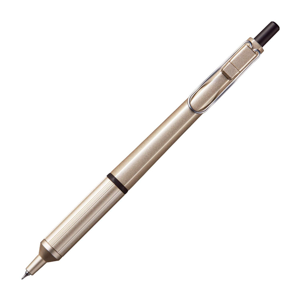 Uni Jetstream Edge Ballpoint Pen - Black Ink - 0.28 mm - Champagne Gold