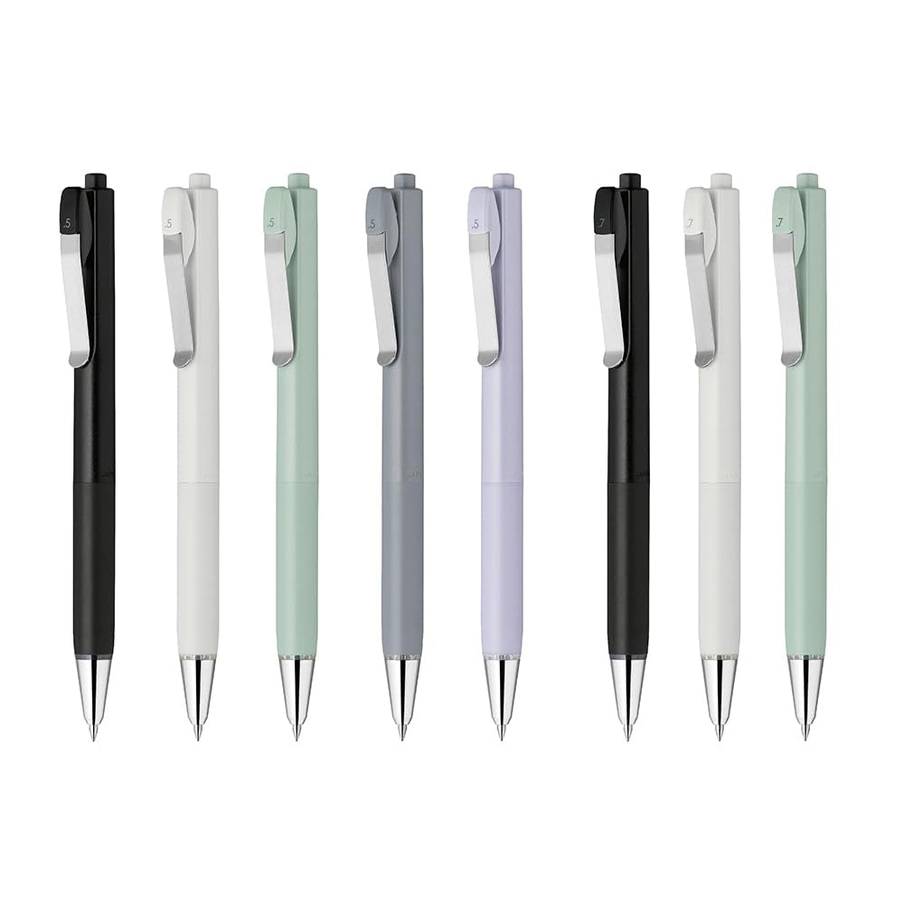 Zebra Blen U Oil-based Ballpoint Pen - 0.5 mm / 0.7 mm - Black Ink