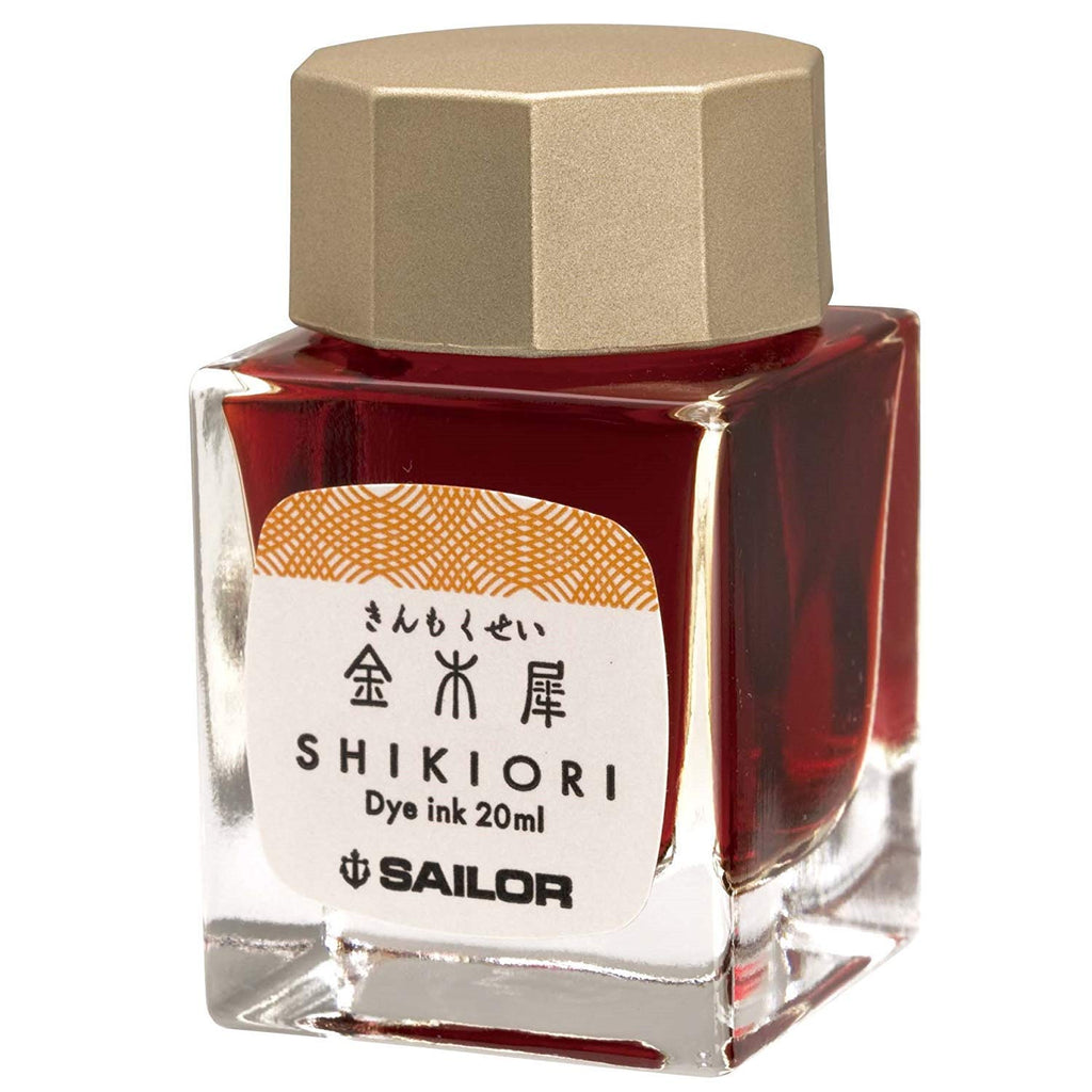 Sailor SHIKIORI Four Season Bottle Ink - 20 ml - Autumn - 金木犀 Kinmokusei