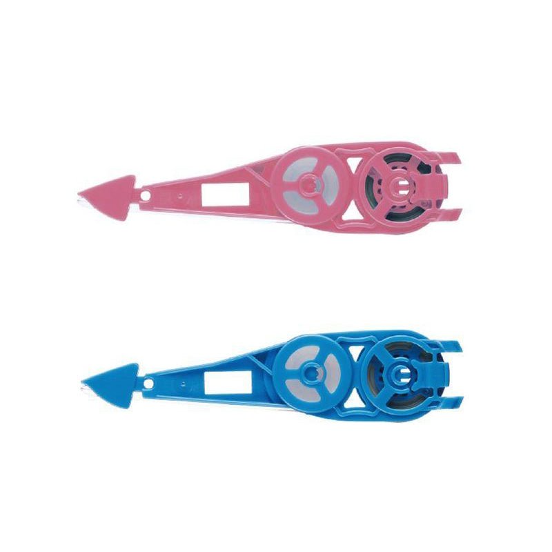 Kokuyo Pen Type Correction Tape Refills - Invisible Paper Color Tape - 6.5mm / 5.5mm * 6m 5.5mm * 6m (for 6mm Lined Notebooks) - Pink - KOKUYO TW - NT346 - IRO