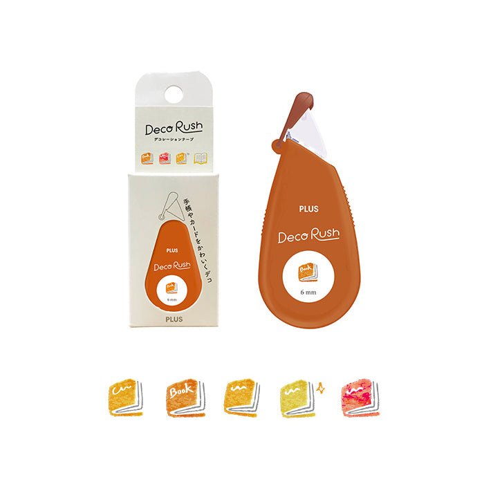 Plus Deco Rush Decoration Tape - 6mm * 4m Reading - PLUS 52 - 064 - IRO
