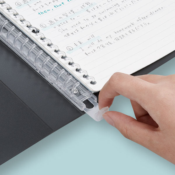 Kokuyo Campus Easy-to-Open Binder Notebook - 100 Sheets capacity - B5