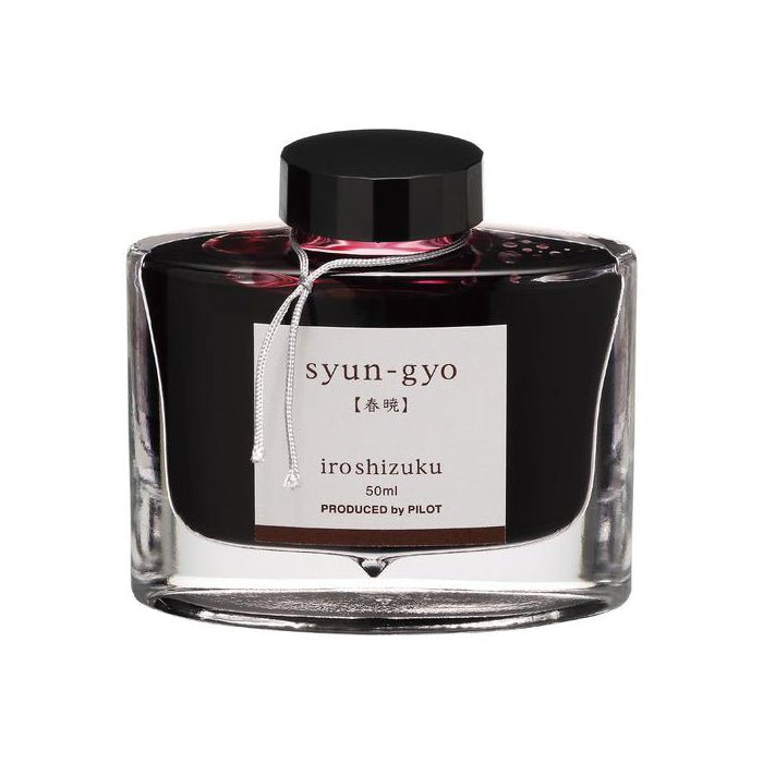 Pilot Iroshizuku Ink - 50 ml Bottle - New - Syun - gyo (Spring Dawn) - PILOT INK - 50 - SYG - IRO