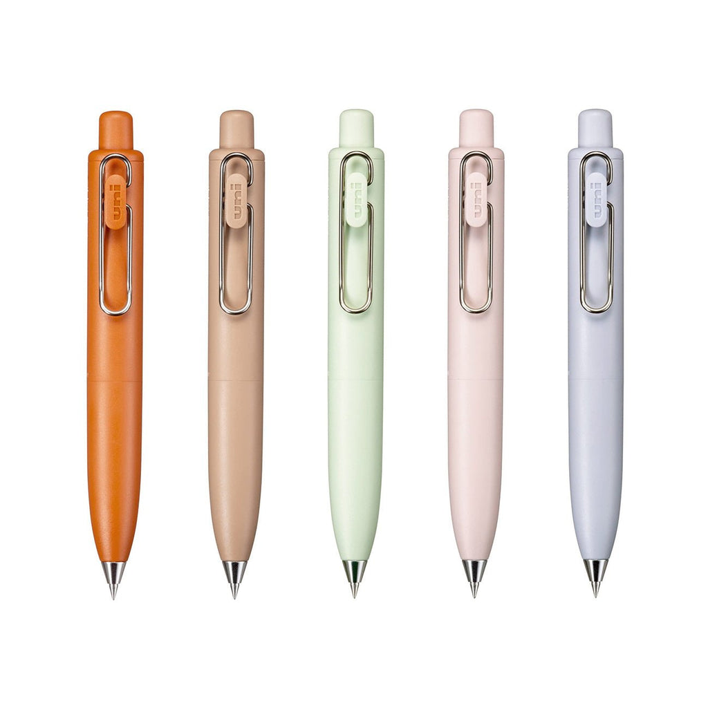 Uni - ball One P Gel Pen - 0.38 mm - Black Ink Peach - UNI UMNSP38.13 - IRO