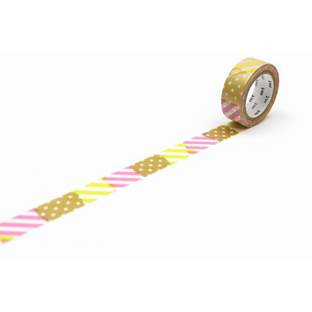 MT Masking Tape - 15 mm - Patchwork・I - MT 01D173R - IRO