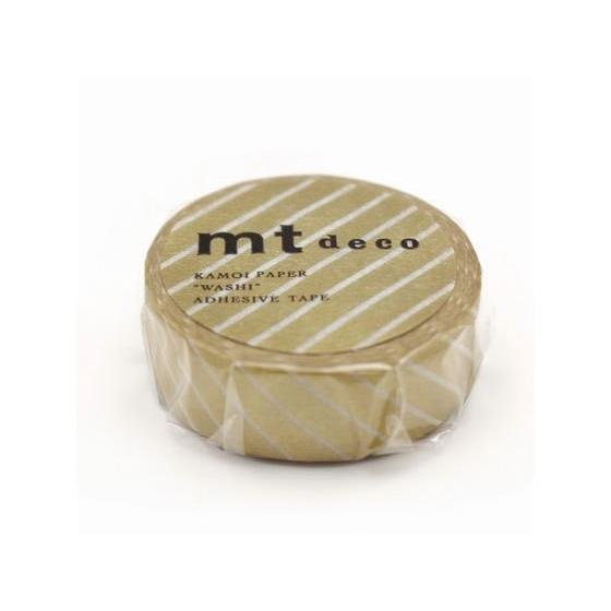 MT Masking Tape - 15 mm - Stripe Gold - MT 01D144R - IRO