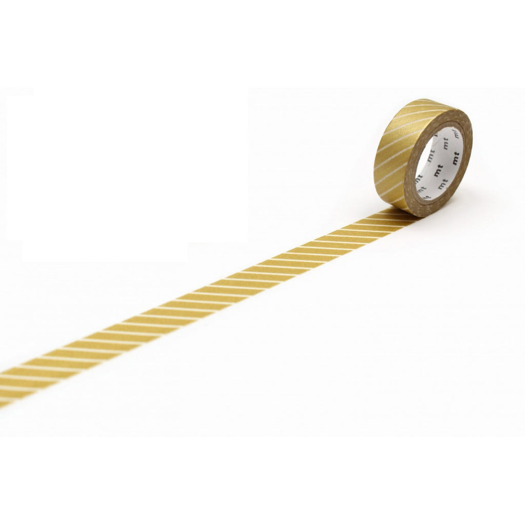 MT Masking Tape - 15 mm - Stripe Gold - MT 01D144R - IRO