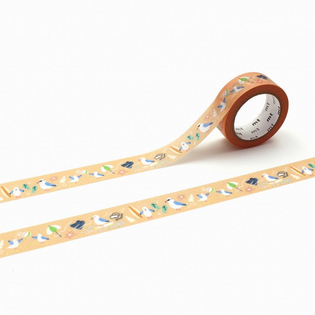 MT Masking Tape - EX Series - 15 mm - Summer Beach Gull - MT EX1P247 - IRO