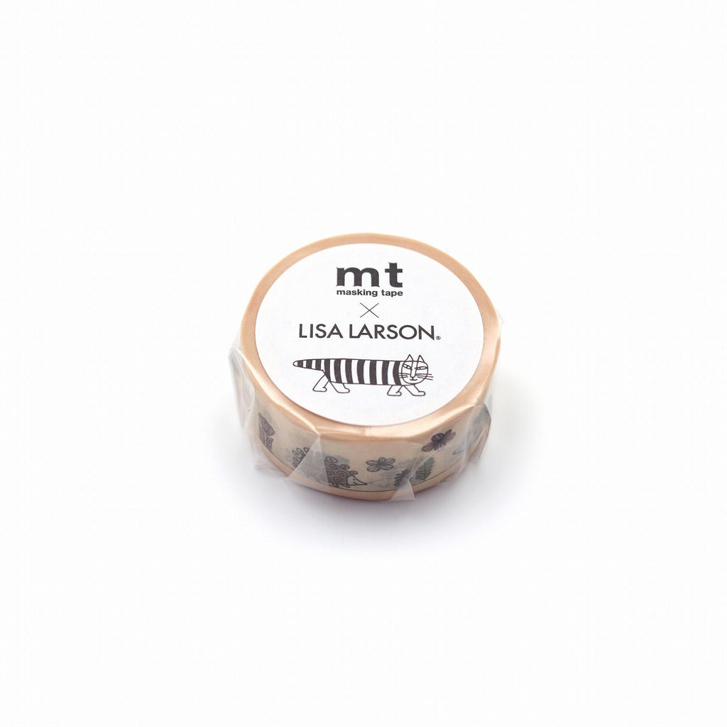 MT Masking Tape - Lisa Larson - 18 mm - Hedgehog Garden - MT LISA20 - IRO