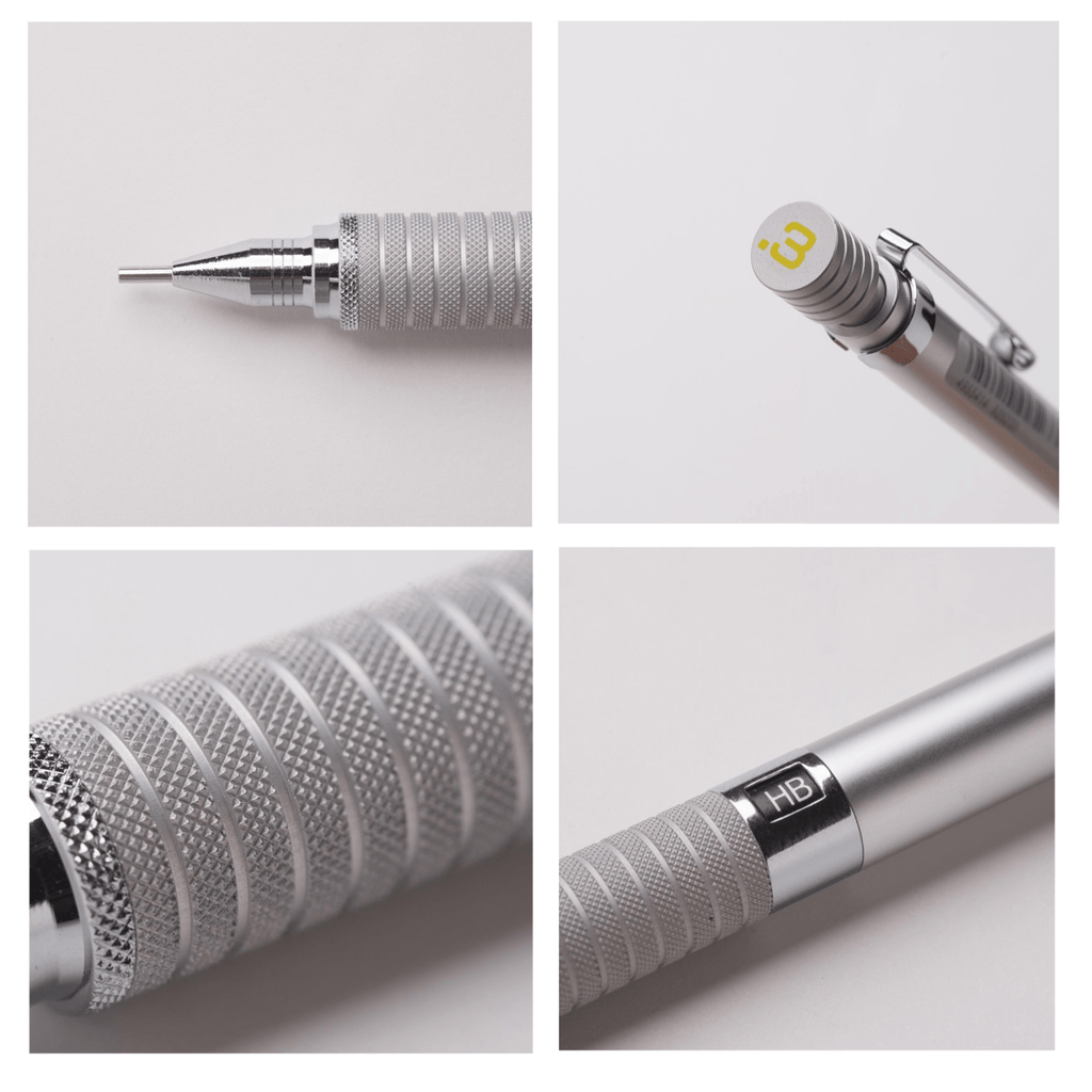 Staedtler 925 - 25 Drafting Mechanical Pencil - Silver Body - Long Life Design Award 0.3mm - STAEDTLER 92525 - 03 - IRO