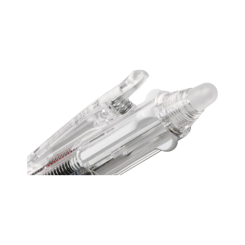 Pilot Frixion Ball 4 Multi Pen - 0.38 mm - Erasable Gel Ink - Clear Body - PILOT LKFB - 80UF - NC - IRO