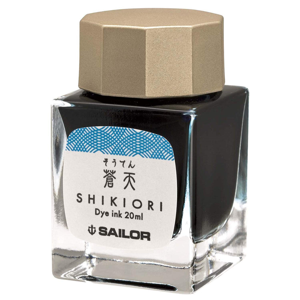 Sailor SHIKIORI Four Season Bottle Ink - 20 ml - Summer - 蒼天 Souten