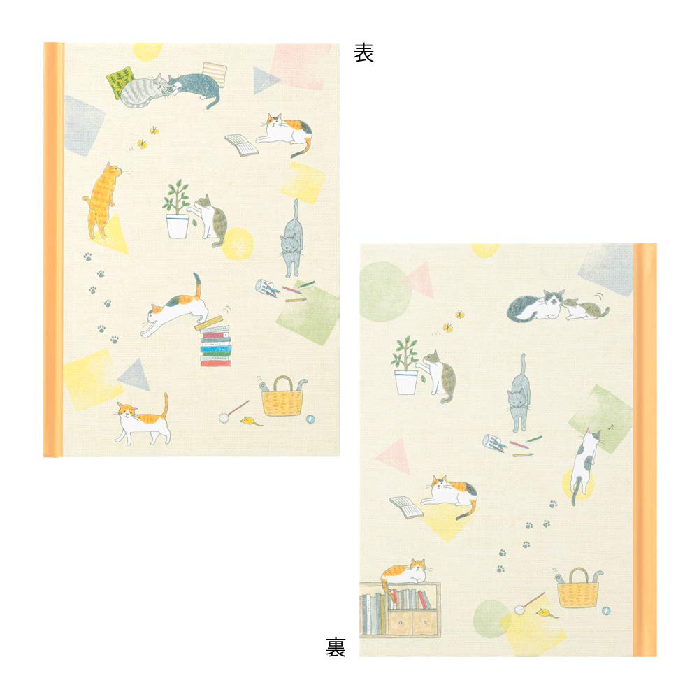 Midori Undated Diary - B6 - Cat Pattern - MIDORI 12878006 - IRO