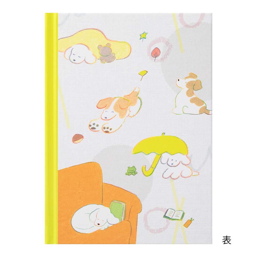 Midori Undated Diary - B6 - Dog Pattern - MIDORI 12885006 - IRO