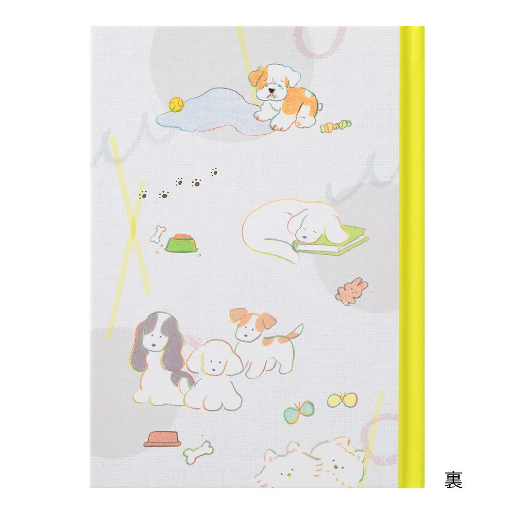 Midori Undated Diary - B6 - Dog Pattern - MIDORI 12885006 - IRO