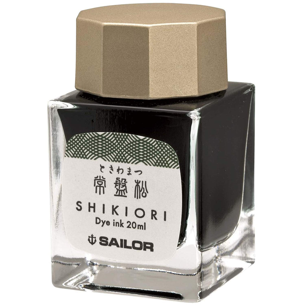 Sailor SHIKIORI Four Season Bottle Ink - 20 ml - Winter - 常盤松 Tokiwamatsu