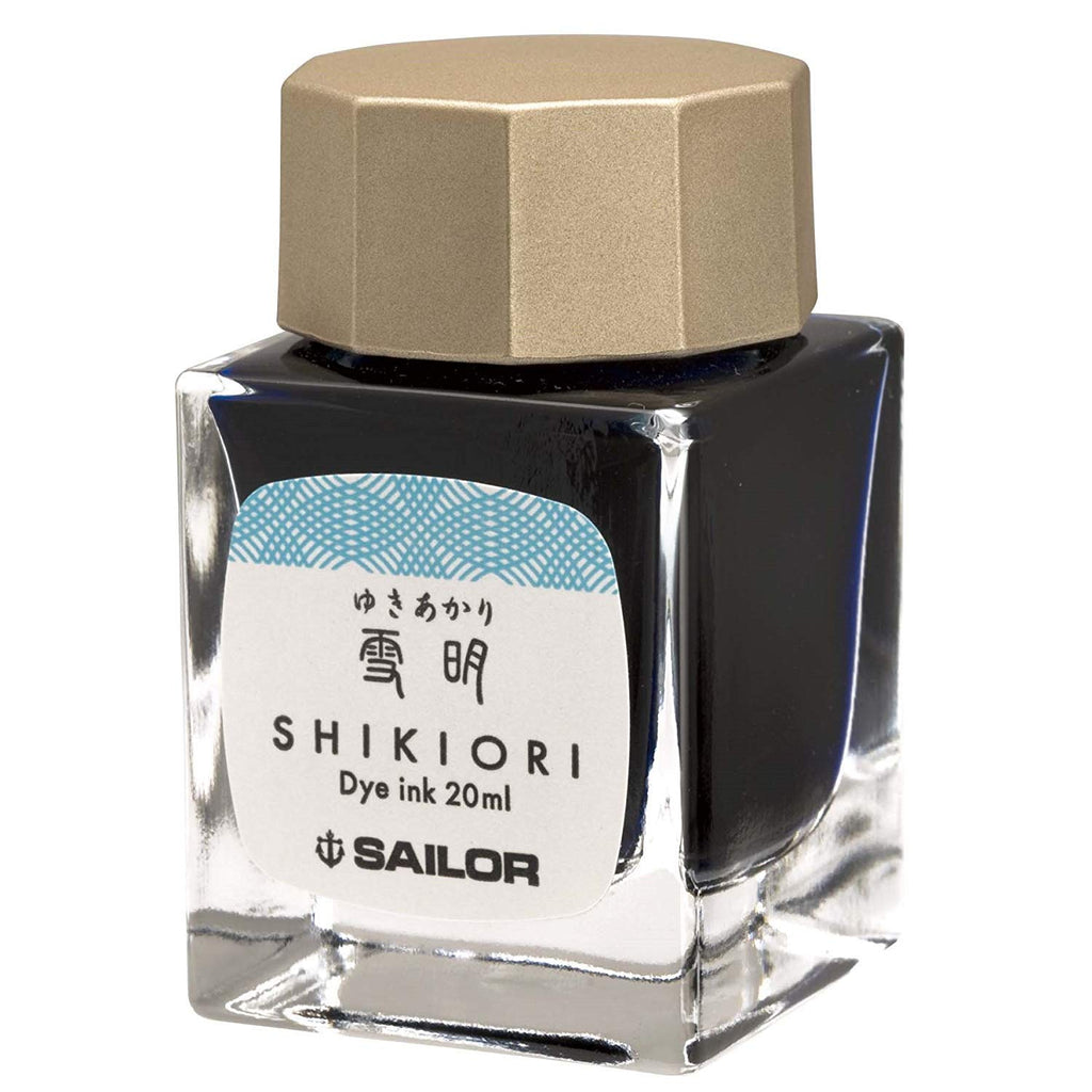 Sailor SHIKIORI Four Season Bottle Ink - 20 ml - Winter - 雪明 Yukiakari