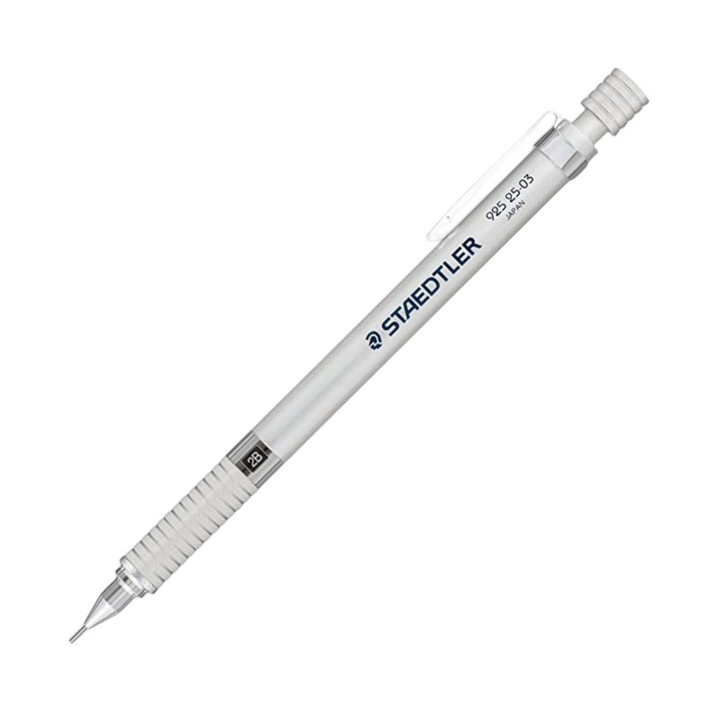 Mechanical Pencils Staedtler 925-25 Drafting Mechanical Pencil - Silver Body 0.3mm STAEDTLER 92525-03