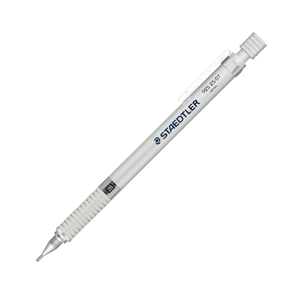 Mechanical Pencils Staedtler 925-25 Drafting Mechanical Pencil - Silver Body 0.7mm STAEDTLER 92525-07