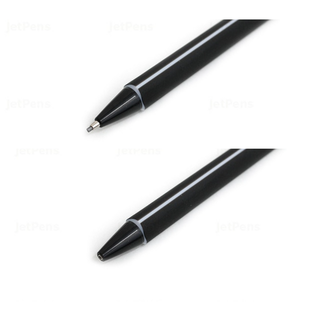 Mechanical Pencils Kokuyo Enpitsu Mechanical Pencil - 1.3 mm - Retractable - Black / Dark Green Black KOKUYO PS-P101D-1P