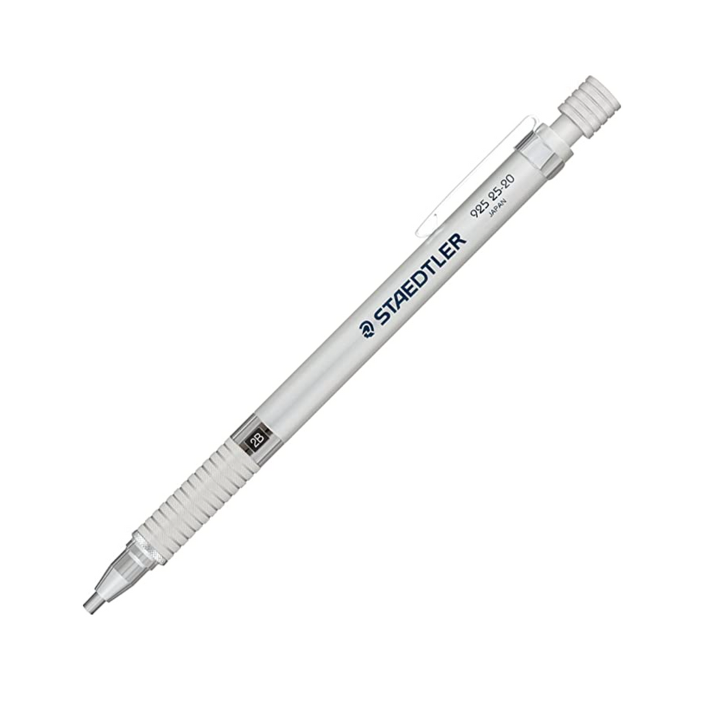 Mechanical Pencils Staedtler 925-25 Drafting Mechanical Pencil - Silver Body 2.0mm STAEDTLER 92525-20