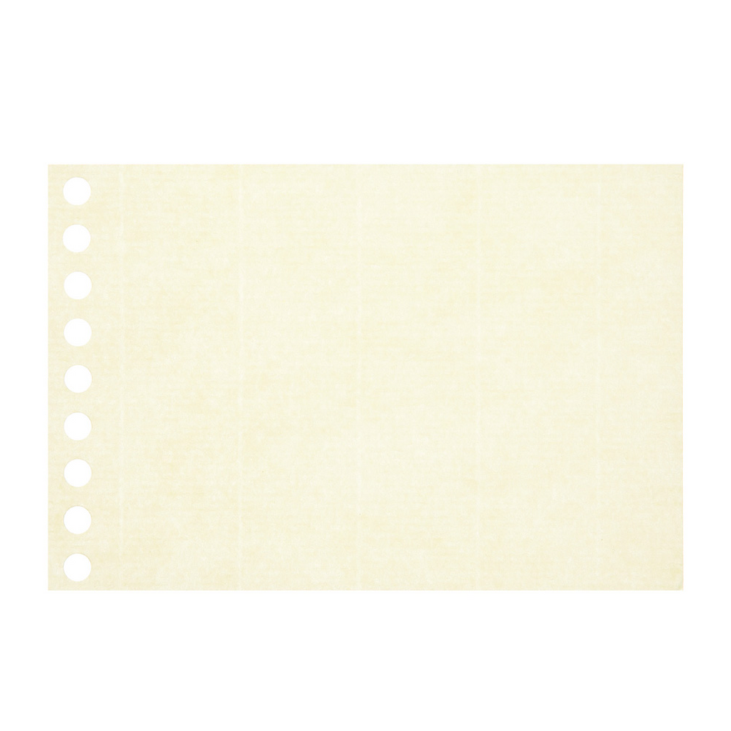 Loose Leaf Paper Maruman Easy to Write Mini Loose Leaf Paper - B7 - 60 Sheets - Cream Blank CROQUIS paper MARUMAN L1437