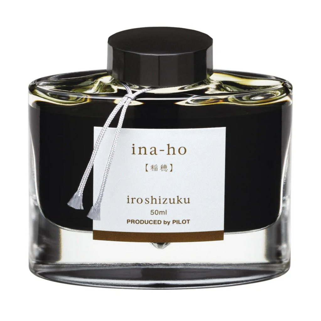 Fountain Pen Bottled Inks Pilot Iroshizuku Ink - 50 ml Bottle Ina-ho (Rice Ear) PILOT INK-50-IH