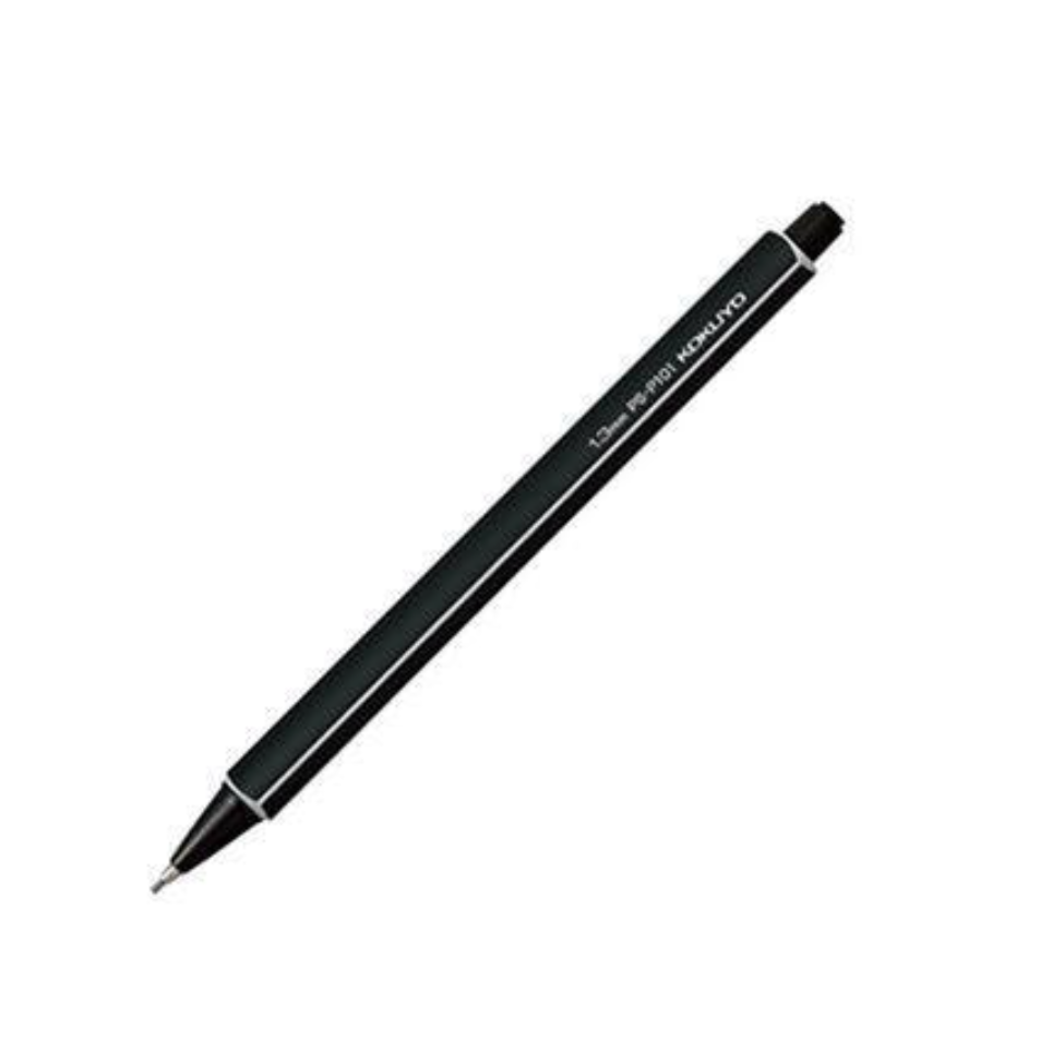 Mechanical Pencils Kokuyo Enpitsu Mechanical Pencil - 1.3 mm - Retractable - Black / Dark Green Black KOKUYO PS-P101D-1P