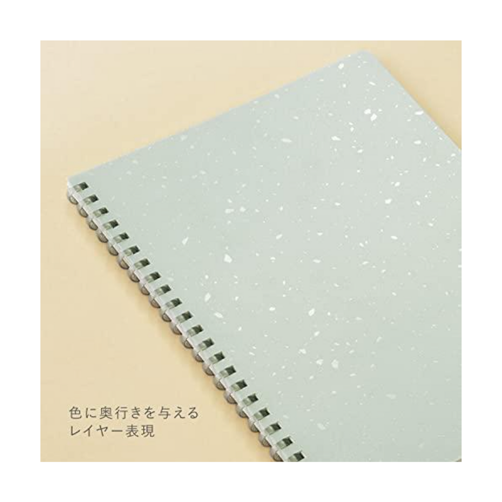 Notebooks Kokuyo ME Soft-Ring Notebook - 5mm Grid - A5 - 50 sheets - Soft Mint KOKUYO KME-SR931S5LG