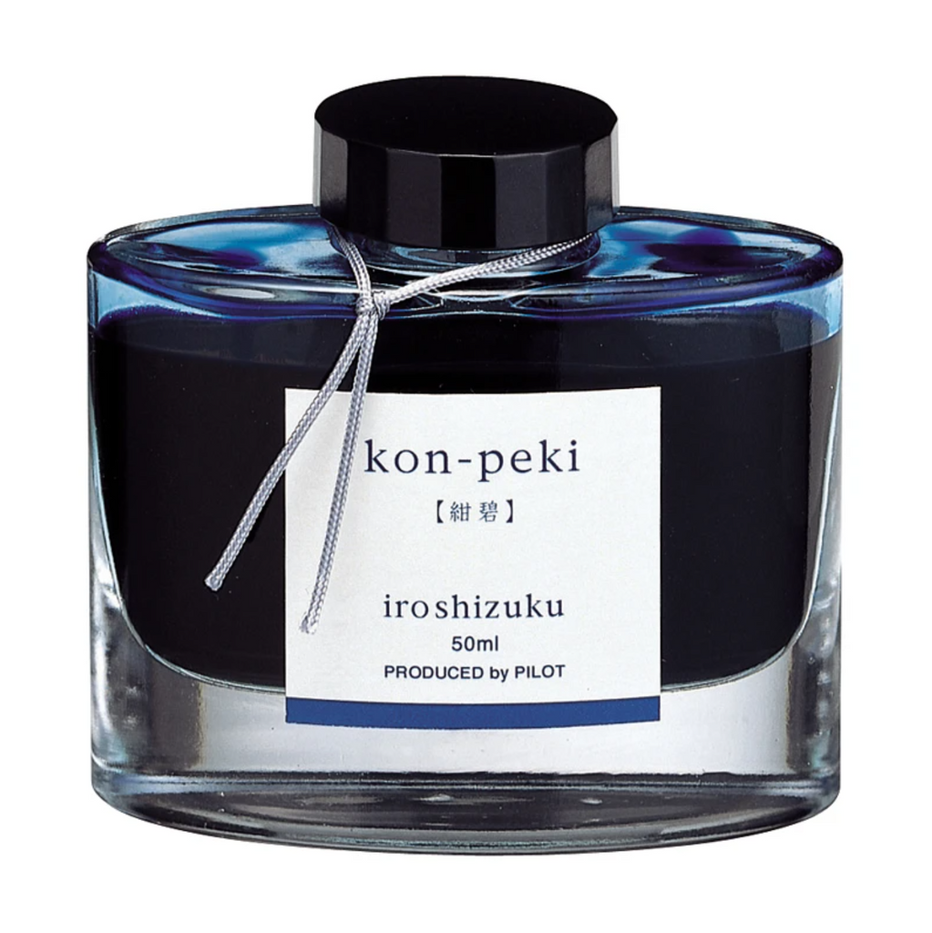 Pilot Iroshizuku Ink - 50 ml Bottle - deep azure blue