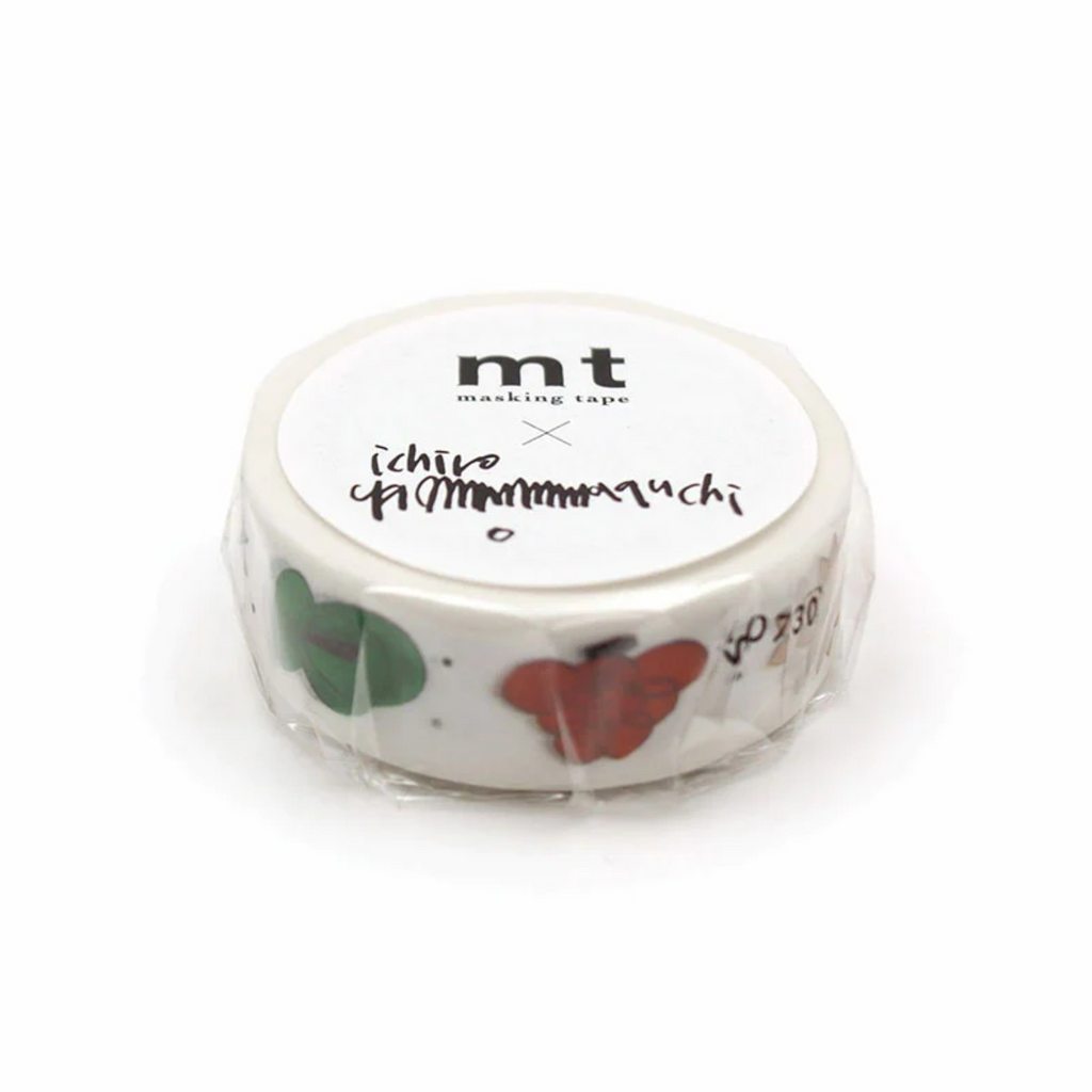 Masking Tape MT Masking Tape - Ichiro Yamaguchi - 15 mm - Flower MT YAMA03