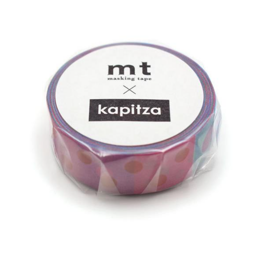 Masking Tape MT Masking Tape - Kapitza Series - 15 mm - Polka Dot Vivid MT KAPI-06